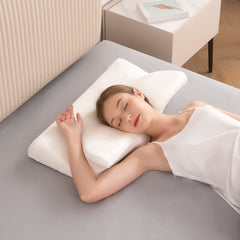 Cervical Memory Foam Pillow, Certipur-Us Certification, for Side Back & Stomach Sleepers bedroom