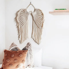 Woven Angel Wings Decor