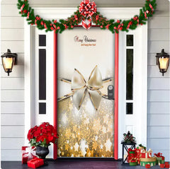 Christmas Fabric Door Hanging Background