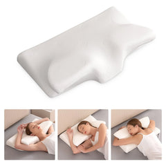 Cervical Memory Foam Pillow, Certipur-Us Certification, for Side Back & Stomach Sleepers bedroom