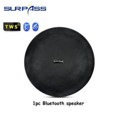 6 Inch Audience Ceiling Bluetooth Speaker 3D Stereo10W Indoor Marine Speakers Home Theater for Bathroom Kitchen Outdoor Camper