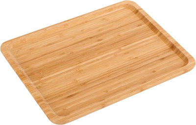 2 Pack Bamboo Tray 16 X 12 X1 Inches Serving Tray Tea Tray Fruit Platters Dinner Plate Sour Candy Tray