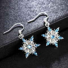 Christmas Snowflake Stud Earrings