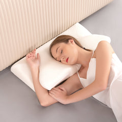 Cervical Memory Foam Pillow, Certipur-Us Certification, for Side Back & Stomach Sleepers bedroom