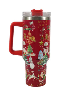 Christmas Pattern Coffee Cup