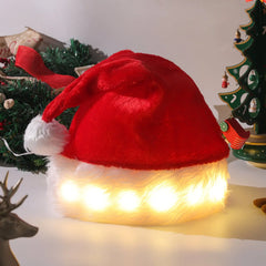 Christmas Hat LED Light Plush