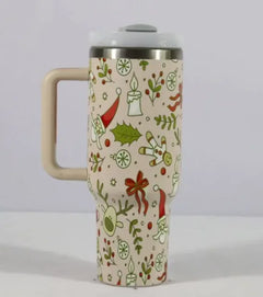 Christmas Pattern Coffee Cup