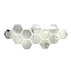 3D Mirror Wall Decor