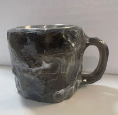 Elegant Resin Mineral Crystal Coffee Mug - 400ml