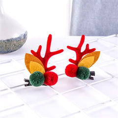 2-Pack Cute Reindeer Ears Hair Clips