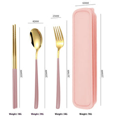 Portable Stainless Steel Cutlery Set