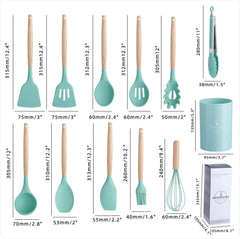 12-Piece Silicone Kitchen Set