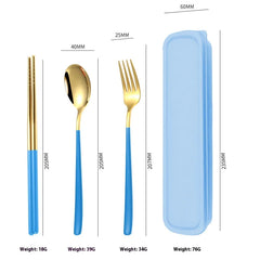 Portable Stainless Steel Cutlery Set