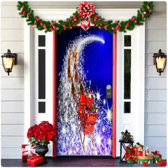 Christmas Fabric Door Hanging Background