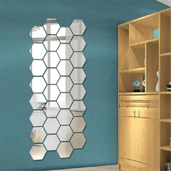 3D Mirror Wall Decor