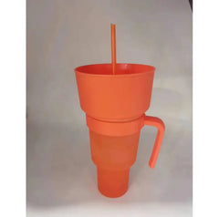 Snack Cup with Straw