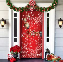 Christmas Fabric Door Hanging Background